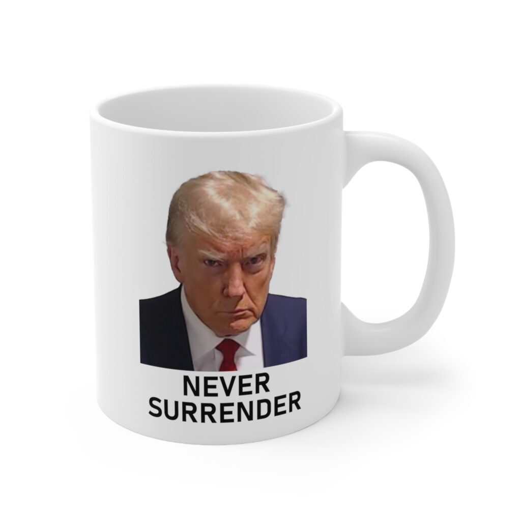 trump mugshot mug